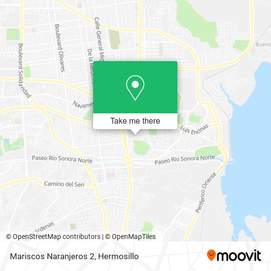 Mariscos Naranjeros 2 map