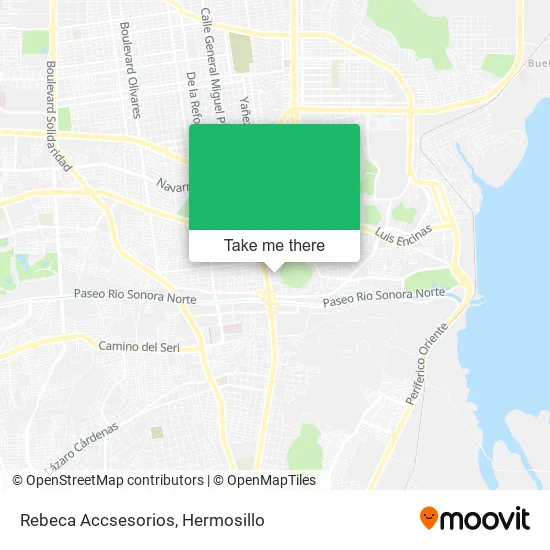 Rebeca Accsesorios map