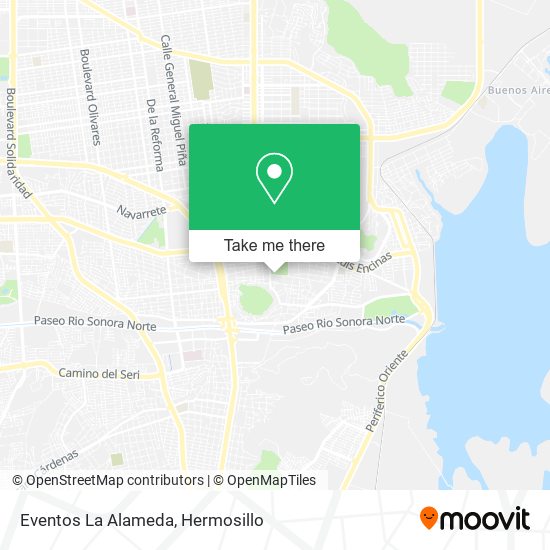 Mapa de Eventos La Alameda