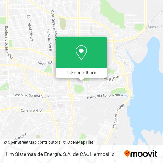 Hm Sistemas de Energía, S.A. de C.V. map