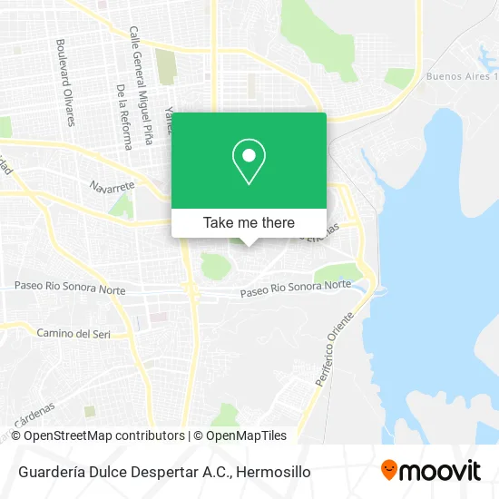 Guardería Dulce Despertar A.C. map