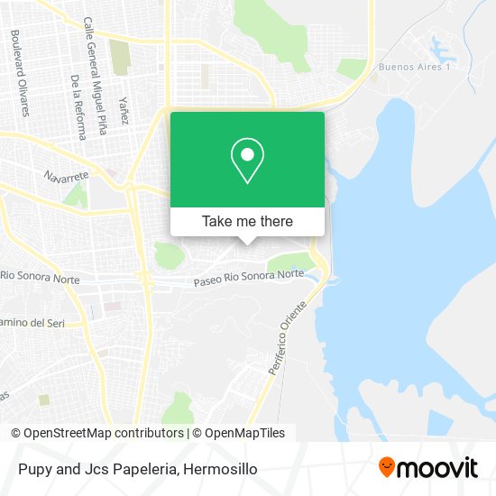 Pupy and Jcs Papeleria map