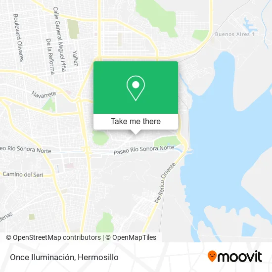 Once Iluminación map