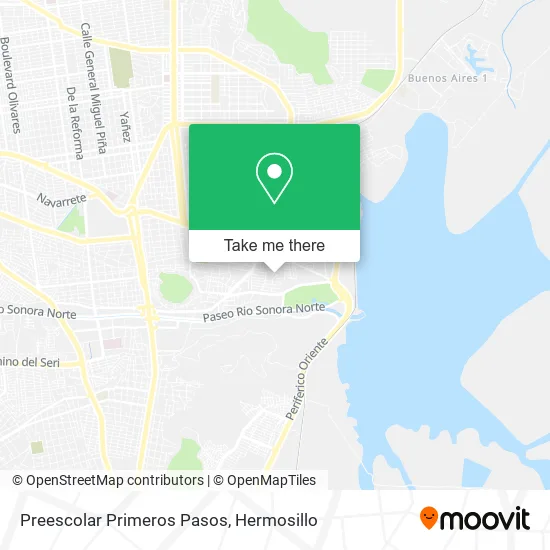 Preescolar Primeros Pasos map