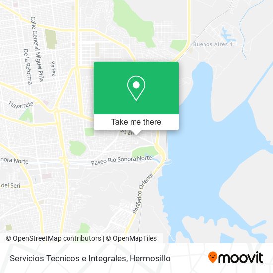 Mapa de Servicios Tecnicos e Integrales
