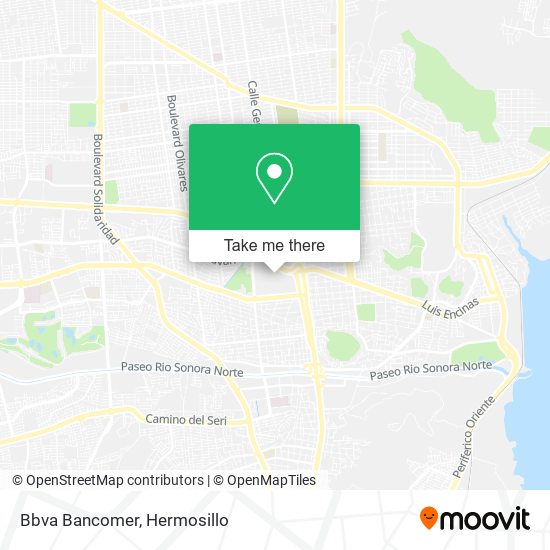 Bbva Bancomer map