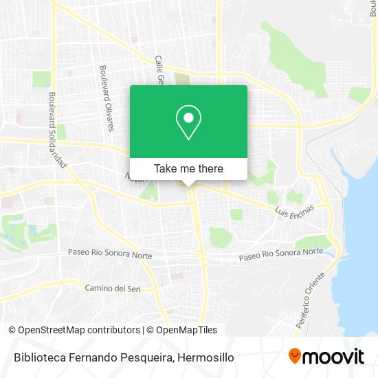 Biblioteca Fernando Pesqueira map