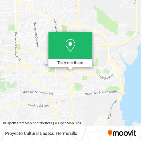 Proyecto Cultural Cadecu map