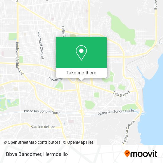 Mapa de Bbva Bancomer