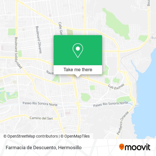 Mapa de Farmacia de Descuento