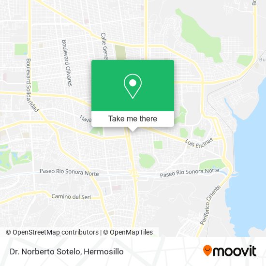 Mapa de Dr. Norberto Sotelo