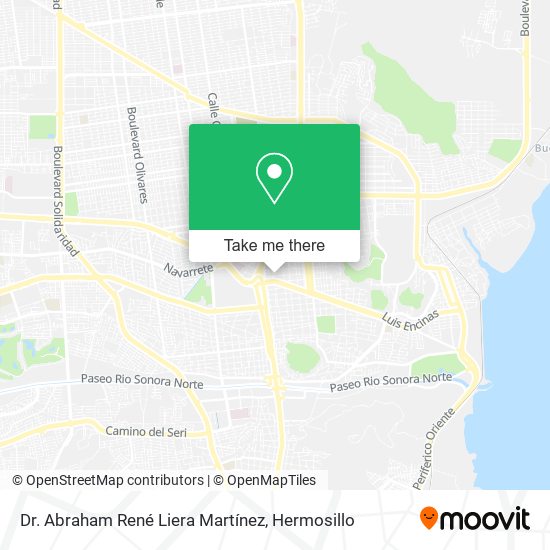 Mapa de Dr. Abraham René Liera Martínez