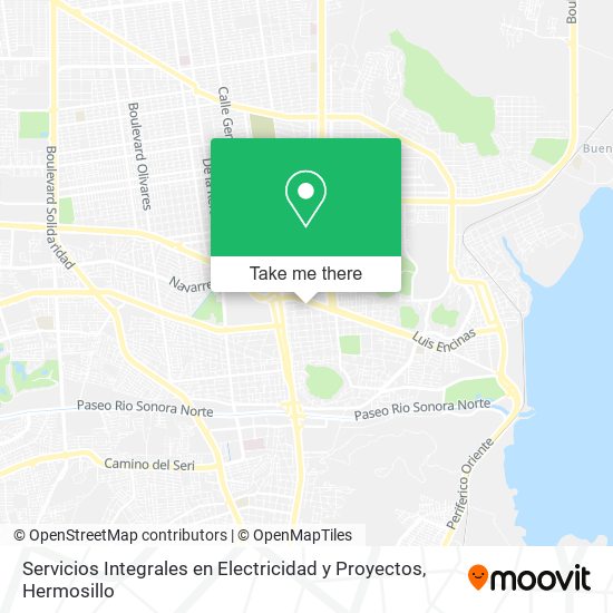 Servicios Integrales en Electricidad y Proyectos map