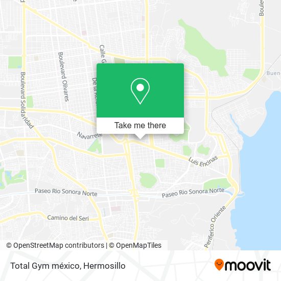 Total Gym méxico map