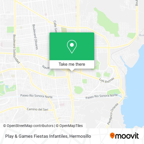 Mapa de Play & Games Fiestas Infantiles