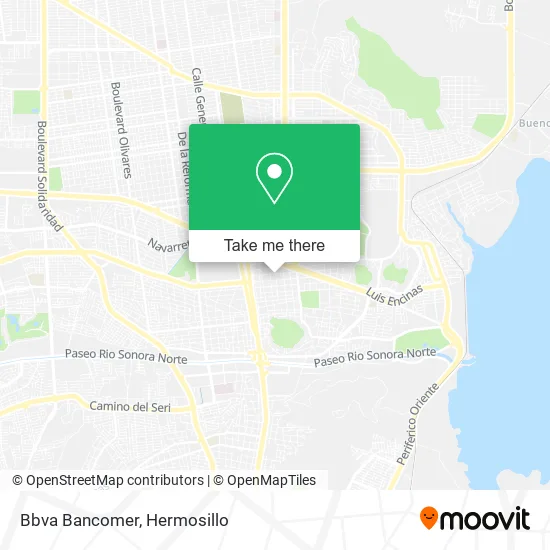 Bbva Bancomer map