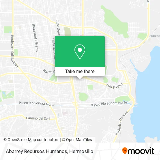 Abarrey Recursos Humanos map