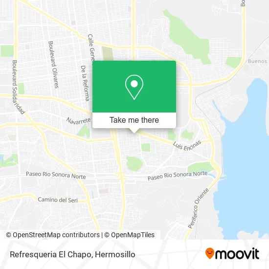 Refresqueria El Chapo map