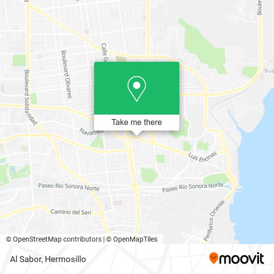 Mapa de Al Sabor