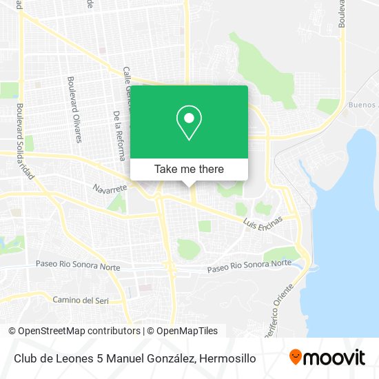Club de Leones 5 Manuel González map