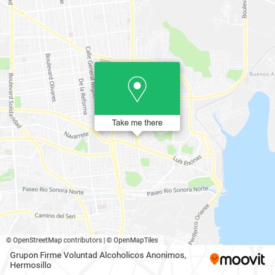Grupon Firme Voluntad Alcoholicos Anonimos map