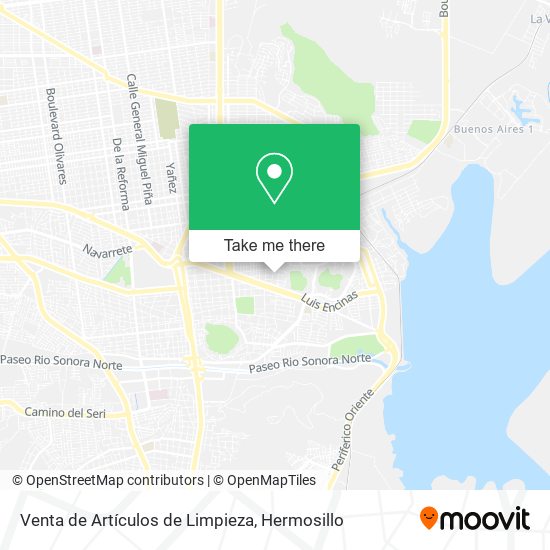 Venta de Artículos de Limpieza map
