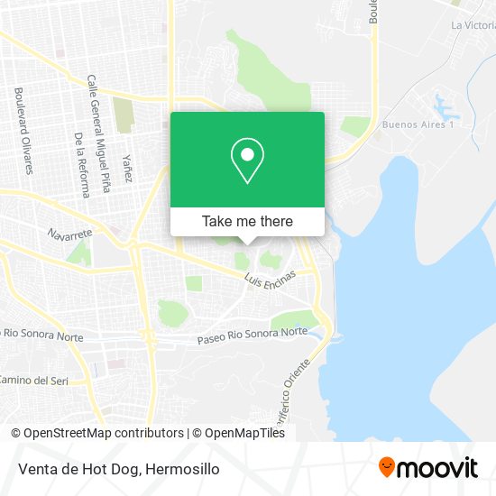 Mapa de Venta de Hot Dog