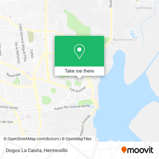 Dogos La Casita map