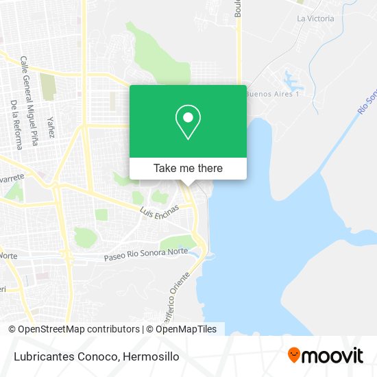 Mapa de Lubricantes Conoco