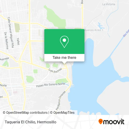 Taqueria El Chilio map