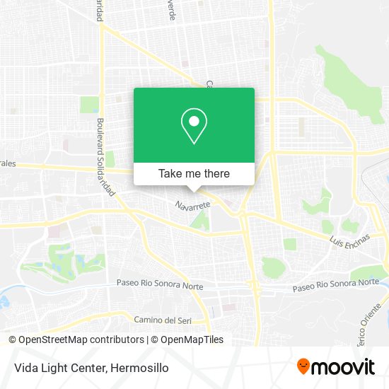 Mapa de Vida Light Center