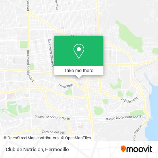 Club de Nutrición map