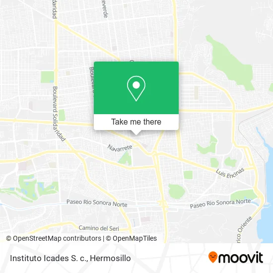 Instituto Icades S. c. map