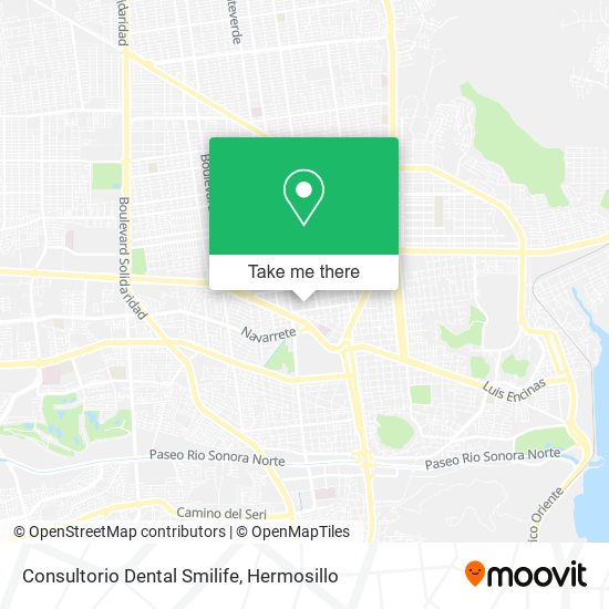 Consultorio Dental Smilife map