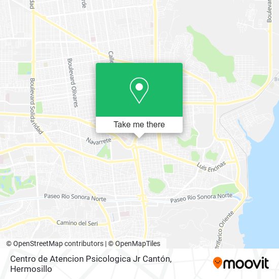 Mapa de Centro de Atencion Psicologica Jr Cantón