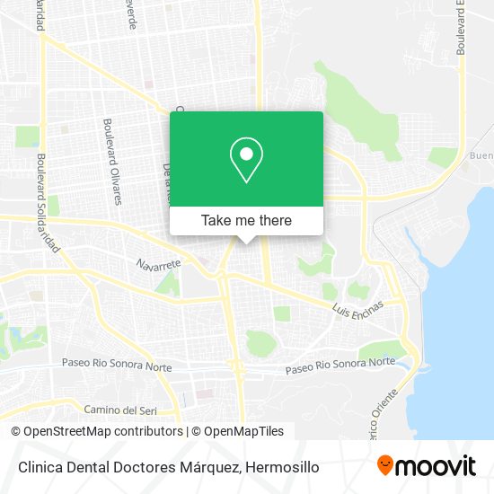 Clinica Dental Doctores Márquez map