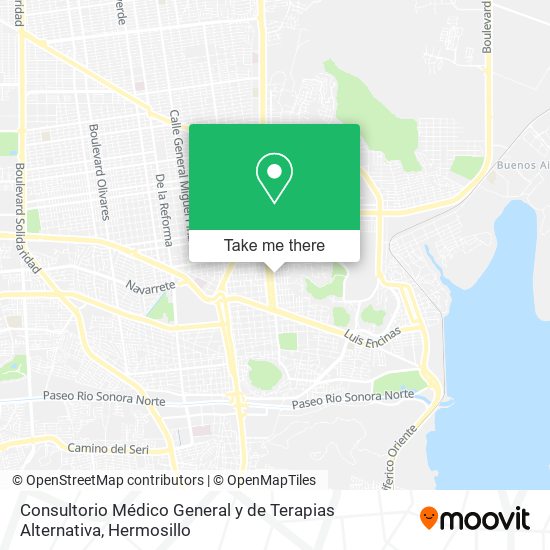 Consultorio Médico General y de Terapias Alternativa map