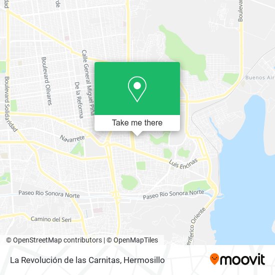 La Revolución de las Carnitas map