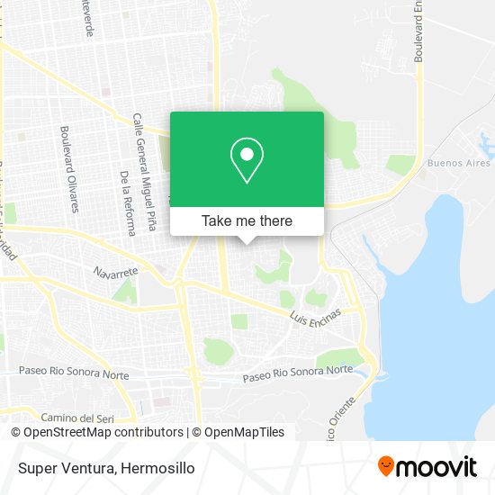 Mapa de Super Ventura