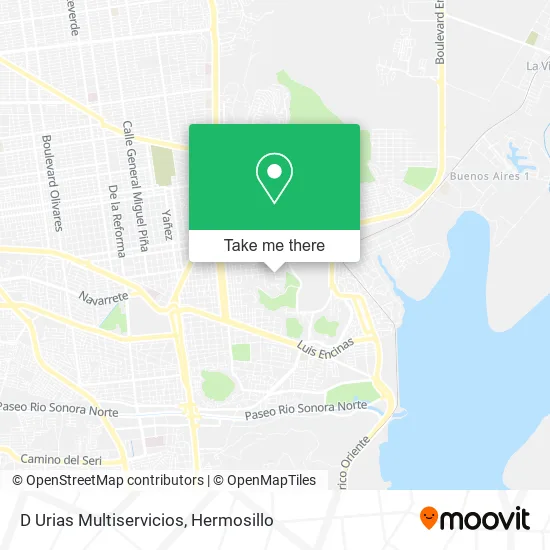 D Urias Multiservicios map