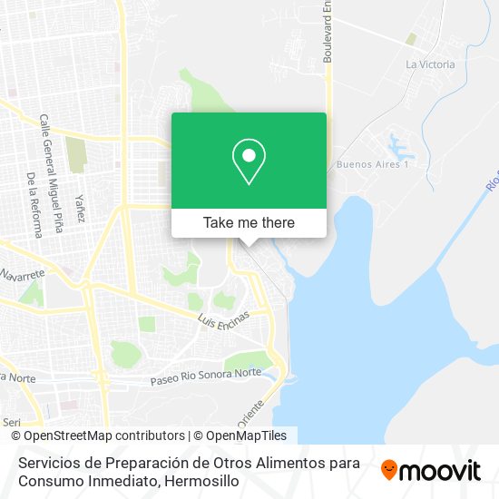 Servicios de Preparación de Otros Alimentos para Consumo Inmediato map