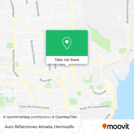 Auto Refacciones Almada map