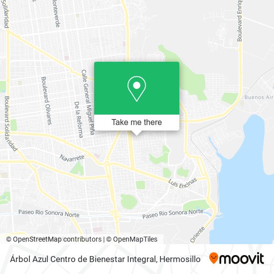 Árbol Azul Centro de Bienestar Integral map