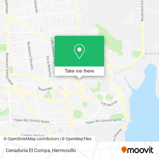 Cenaduria El Compa map