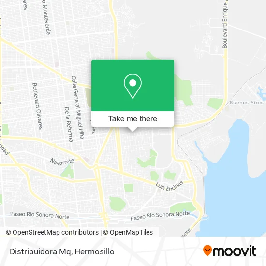 Distribuidora Mq map