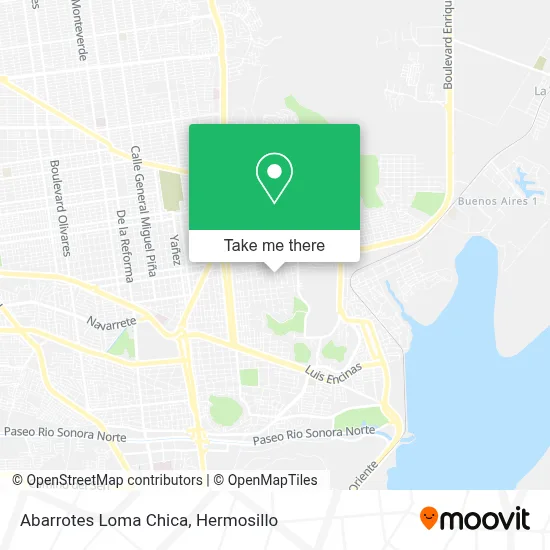 Abarrotes Loma Chica map