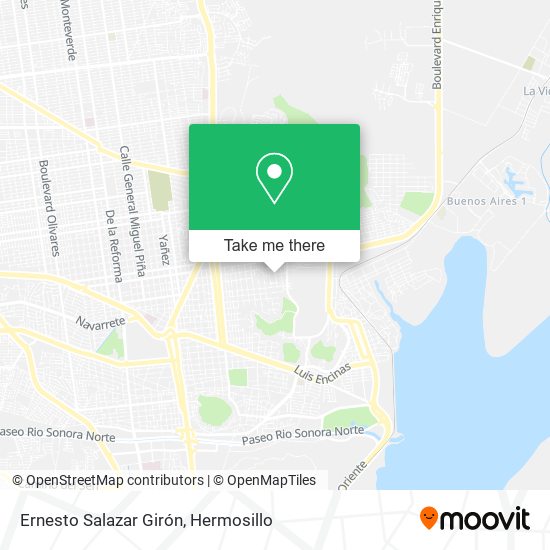 Mapa de Ernesto Salazar Girón