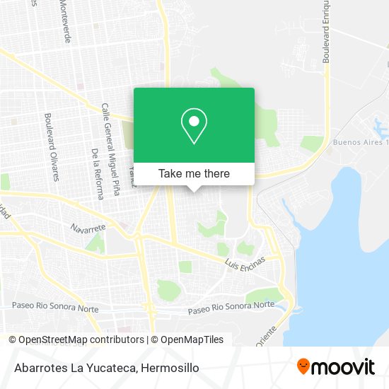 Abarrotes La Yucateca map