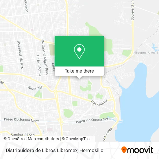 Distribuidora de Libros Libromex map