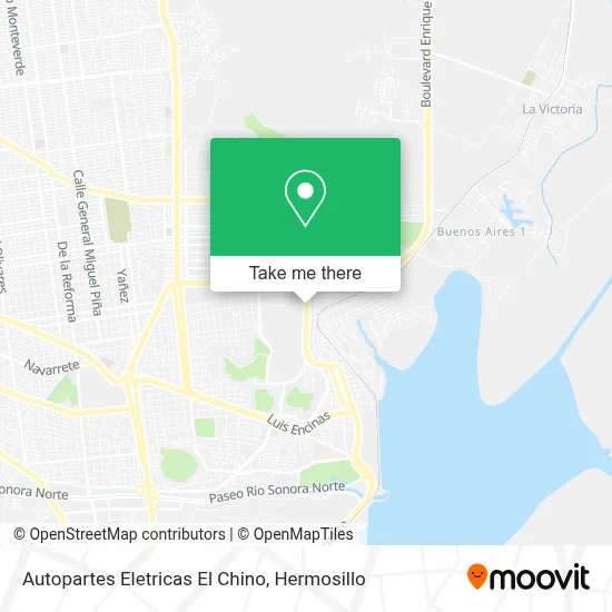 Autopartes Eletricas El Chino map